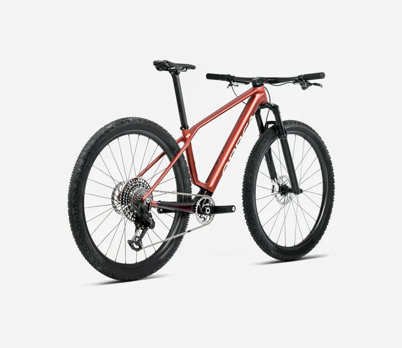 NEW - Orbea Alma M-Team AXS Mountain Bike in Mars Red Matt - Burgundy Red-1