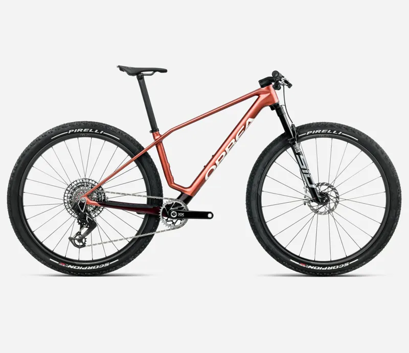 NEW - Orbea Alma M- Ltd Mountain Bike in Mars Red Matt - Burgundy Red