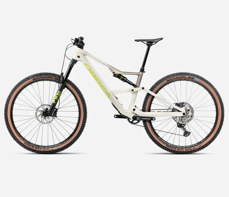 NEW - Orbea Occam SL M30 Mountain Bike in Ivory White - Nickel-1