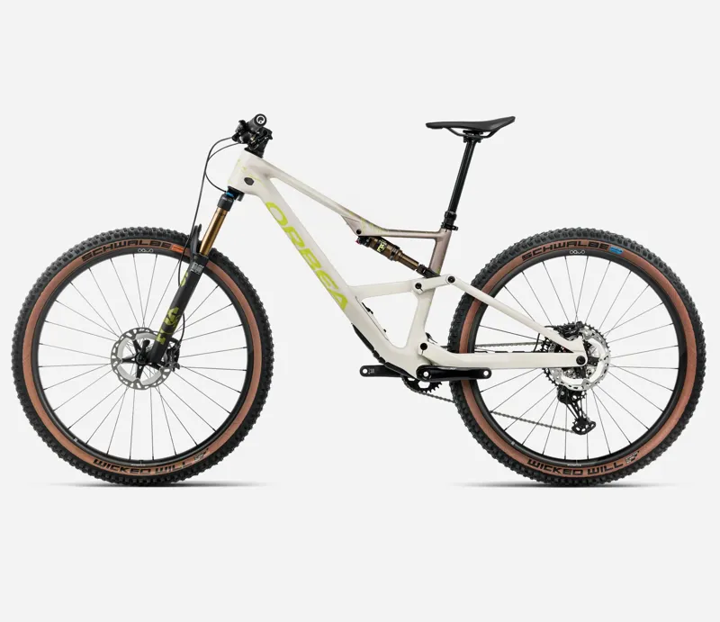 NEW - Orbea Occam SL M10 Mountain Bike in Ivory White - Nickel-1