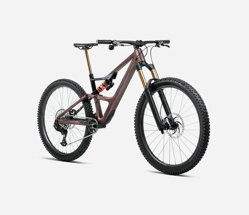 NEW - Occam Lt M-Team Mountain Bike in Sunset Carbon View - Black Matt-2