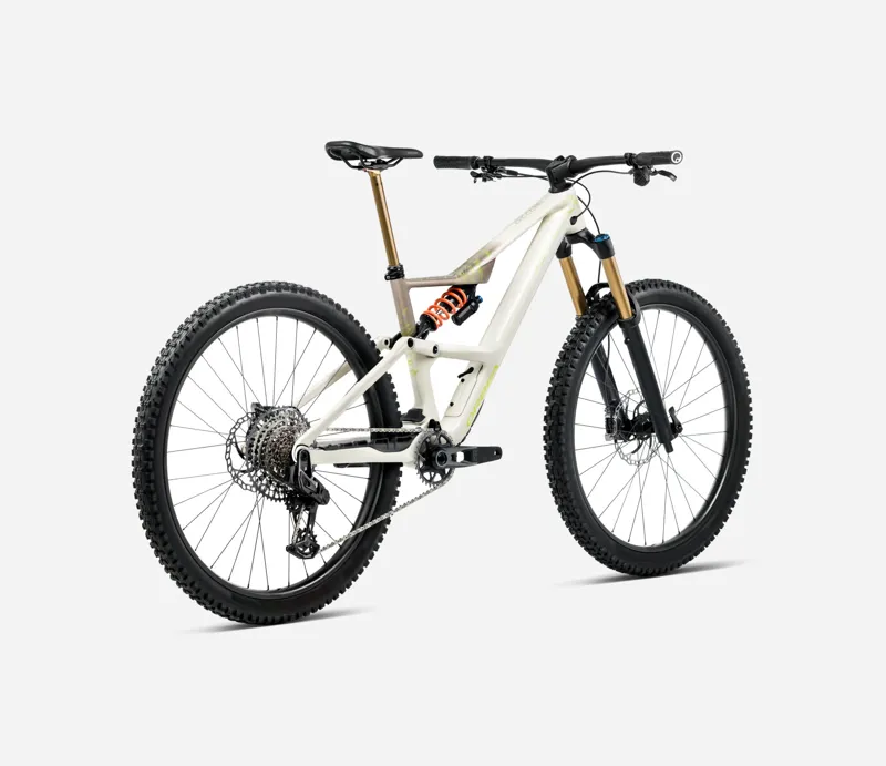 NEW - Occam Lt M-Team Mountain Bike in Ivory White - Nickel-1