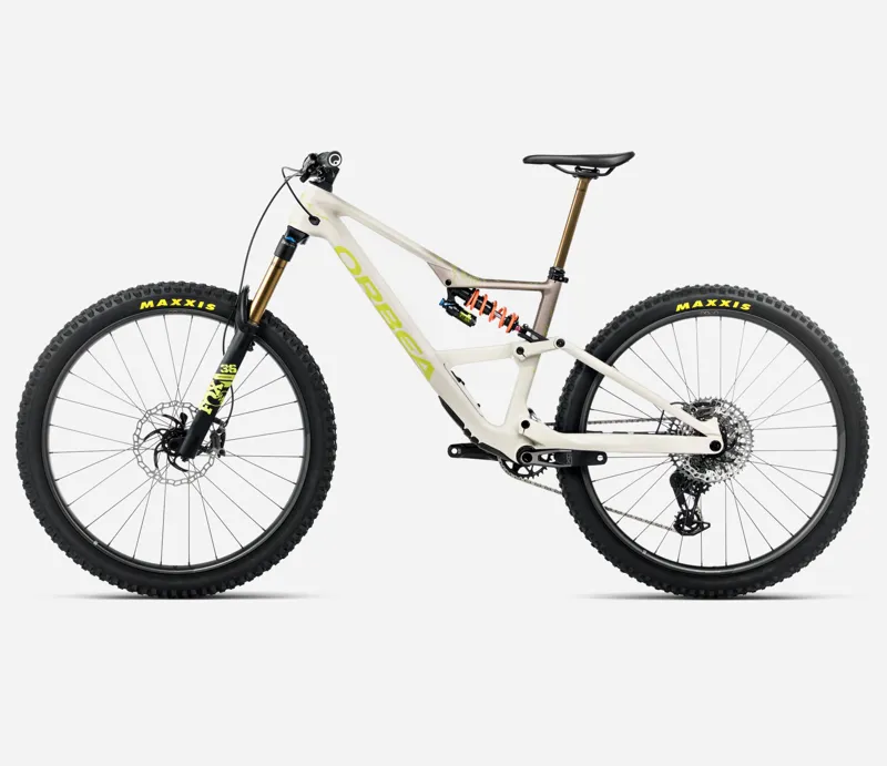 NEW - Occam Lt M-Team Mountain Bike in Ivory White - Nickel-3