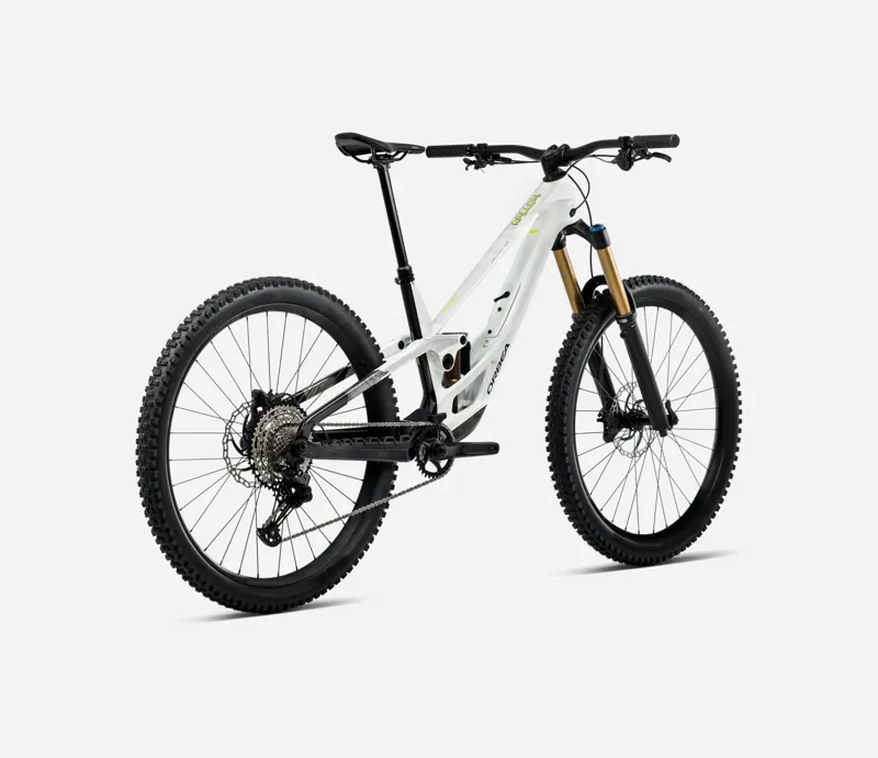 NEW - Orbea Rallon E- Team Mountain Bike in White Chic - Diamond Black-1