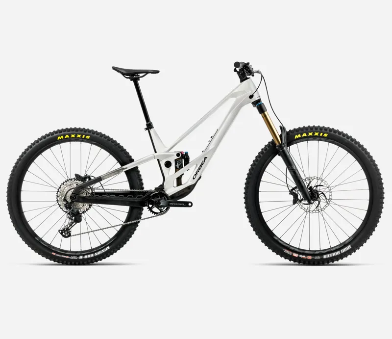 NEW - Orbea Rallon E10 Mountain Bike in White Chic - Diamond Black