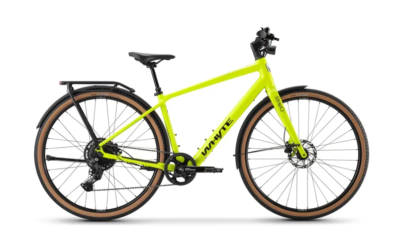 NEW - Whyte Rheo 3 eCity Hybrid eBike In Gloss Lime