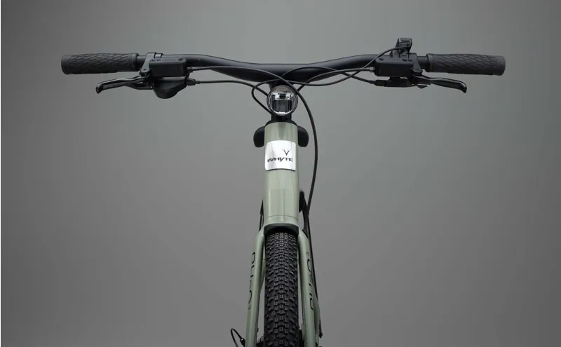 NEW - Whyte RHeO 3 eCity and Leisure Bike in Gloss Sage Green-6