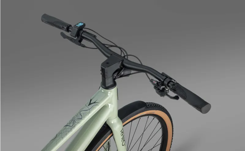 NEW - Whyte RHeO 3 ST eCity and Leisure eBike in Gloss Sage Green-8