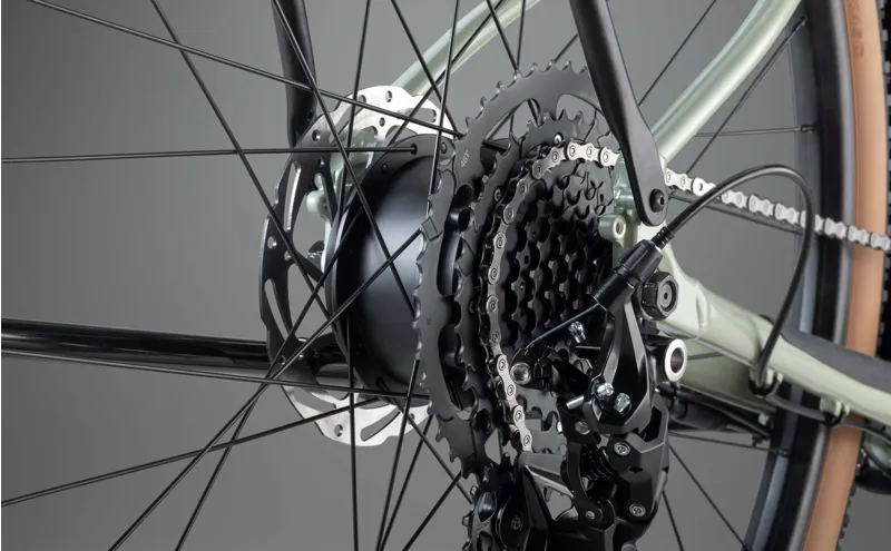 NEW - Whyte RHeO 3 ST eCity and Leisure eBike in Gloss Sage Green-9