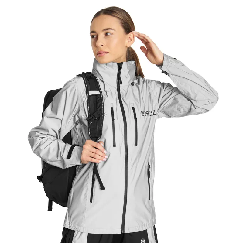 Proviz Reflect360 Women's Reflective Waterproof Hooded Jacket-3