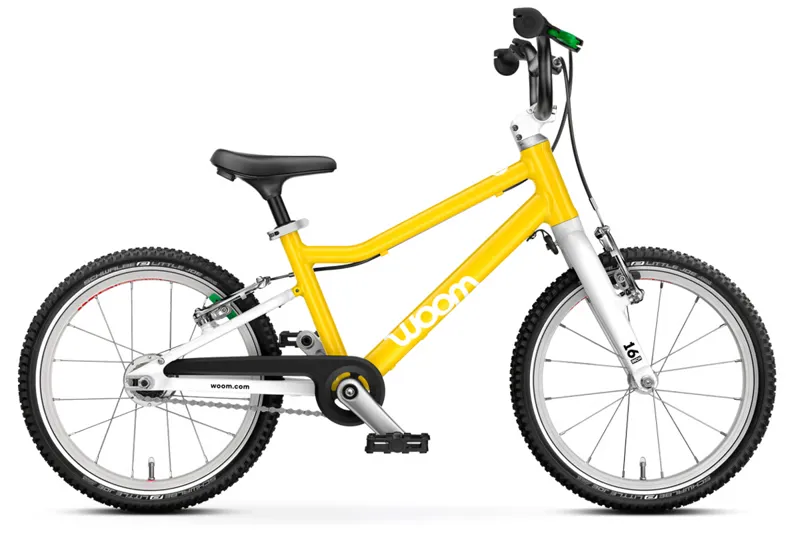 Woom Go 3 16inch Kids Bike available in 6 colours