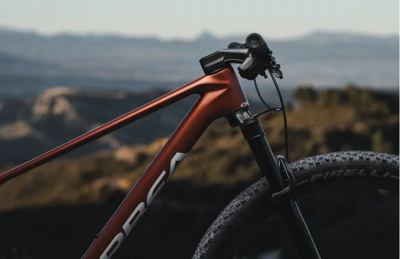 NEW - Orbea Alma M-Team AXS Mountain Bike in Mars Red Matt - Burgundy Red-7