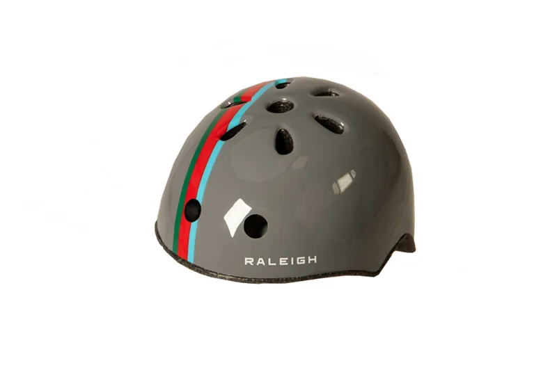 Raleigh Pop Childrens Helmet in Silver