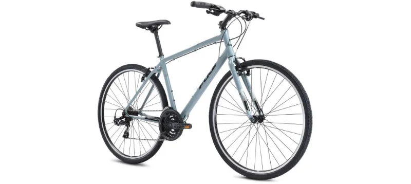 Fuji Absolute 2.1 Cool Gray Hybrid Bike-1
