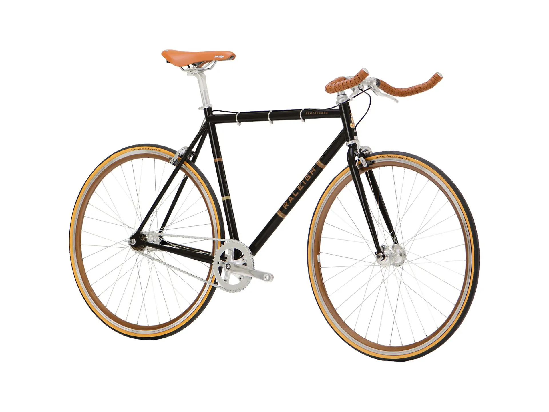 Raleigh Propaganda Mens City Bike in Black