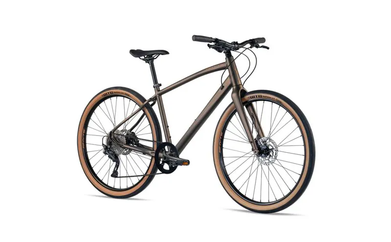 Whyte Portobello V3 Hybrid Bike in Matt Bronze-1