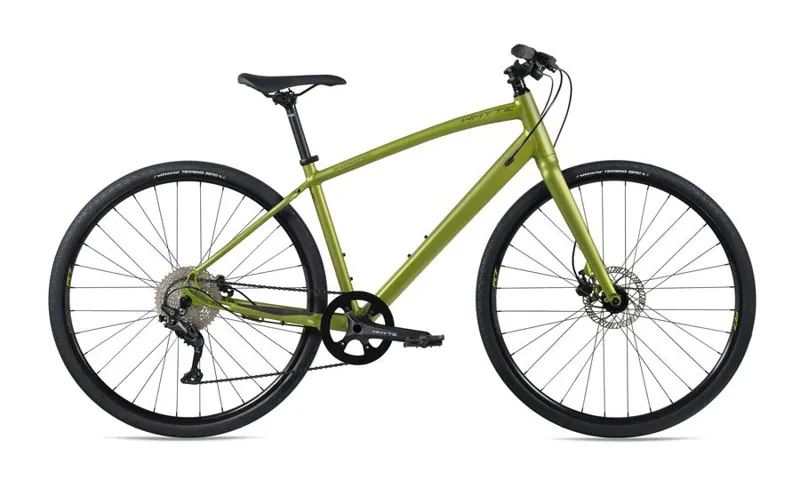 Whyte Shoreditch V3 Hybrid Bike in Matt Olive  