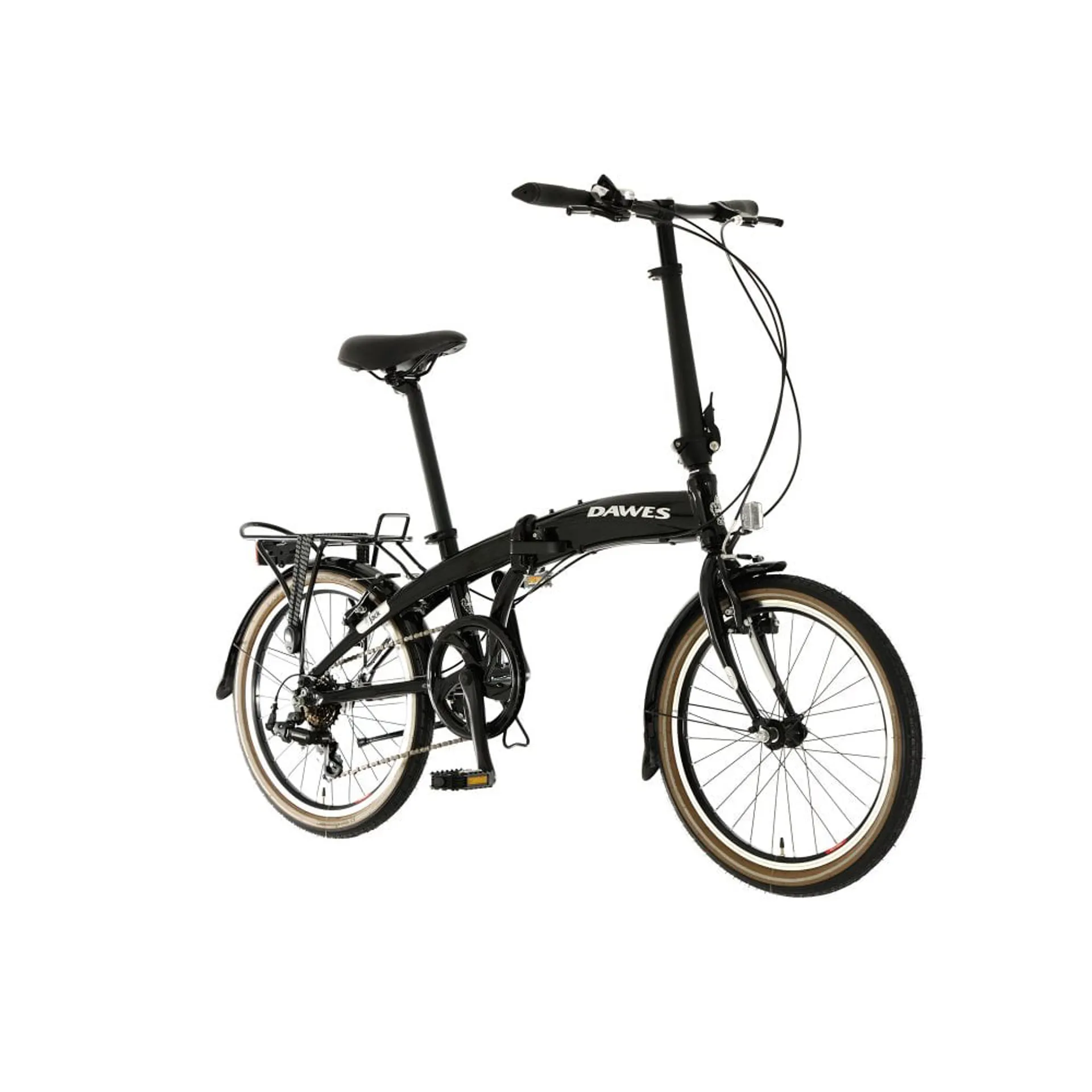Dawes Jack 20 Wheel Folding Bike Black