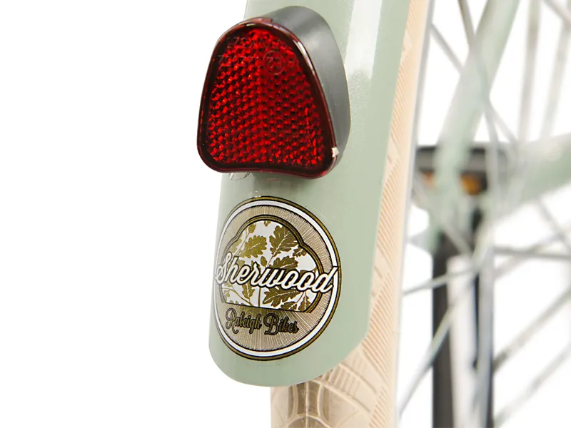 Raleigh Sherwood 700c City Bike in Sage Green-8