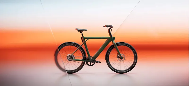 Tenways CGO009 Smart City eBike in Olive Green-5