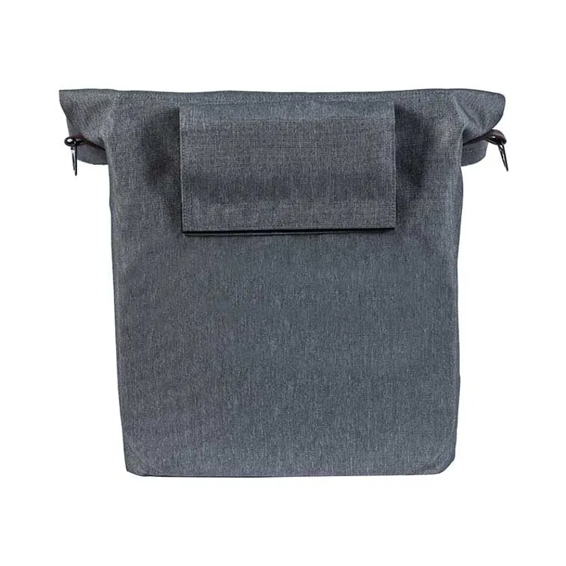 Basil City Shopper 32L Double Bicycle Pannier Bags in Grey-2