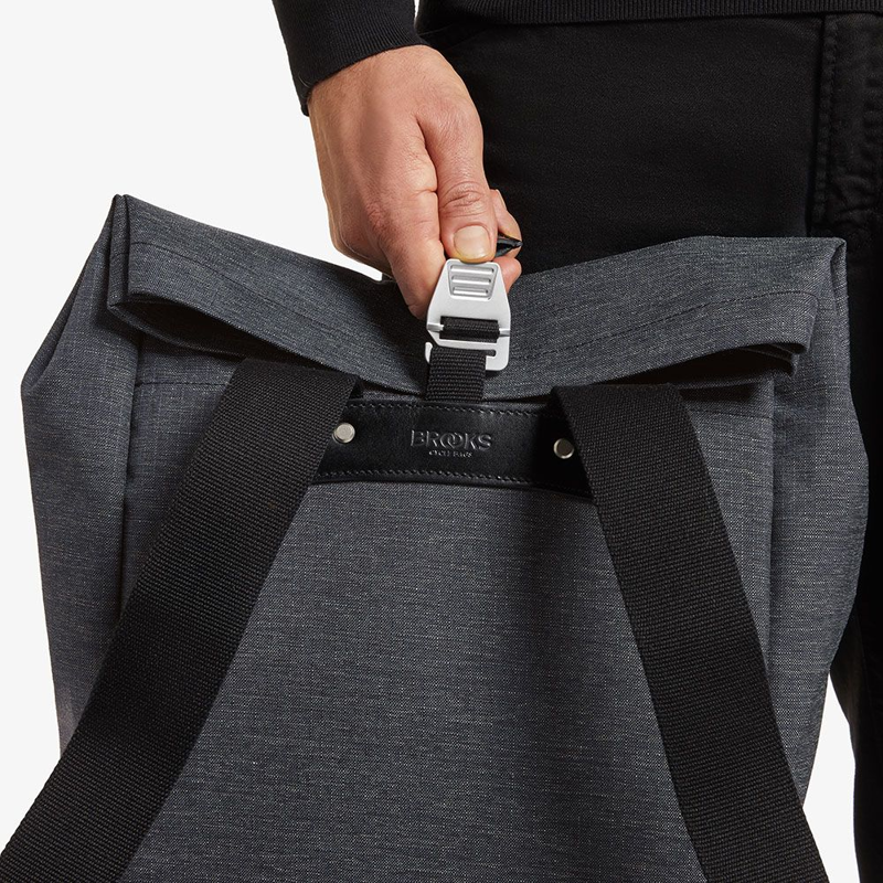 Brooks Pickwick Tex Nylon Backpack in Black-7