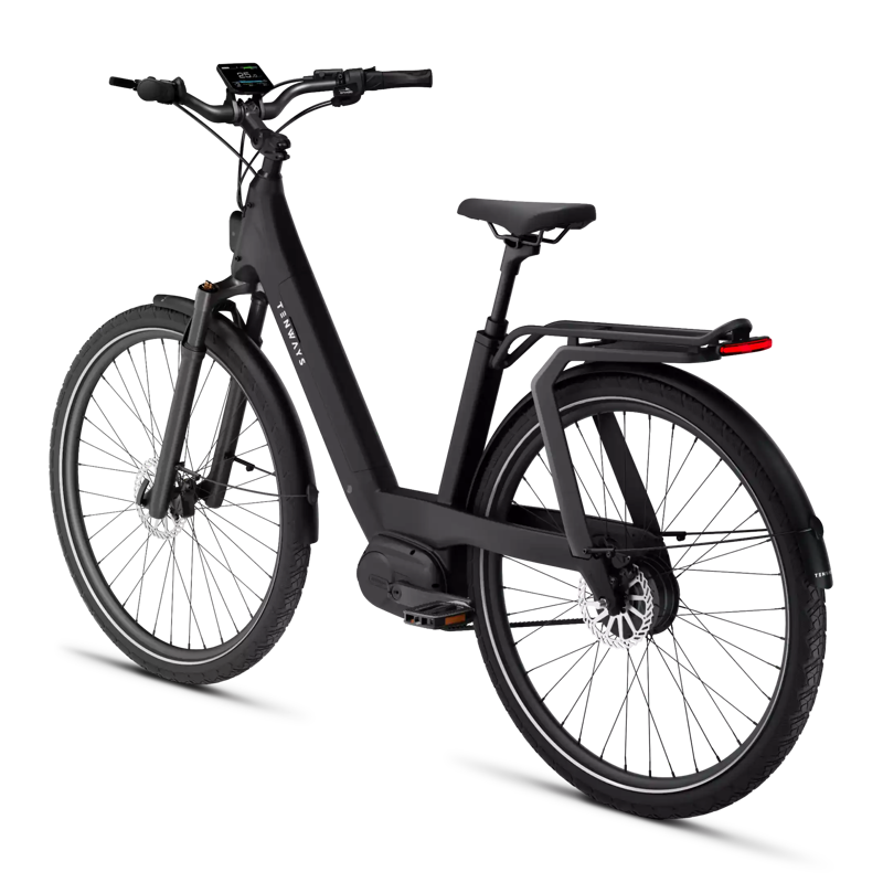 Tenways AGO T Hybrid eBike in Midnight Black-2