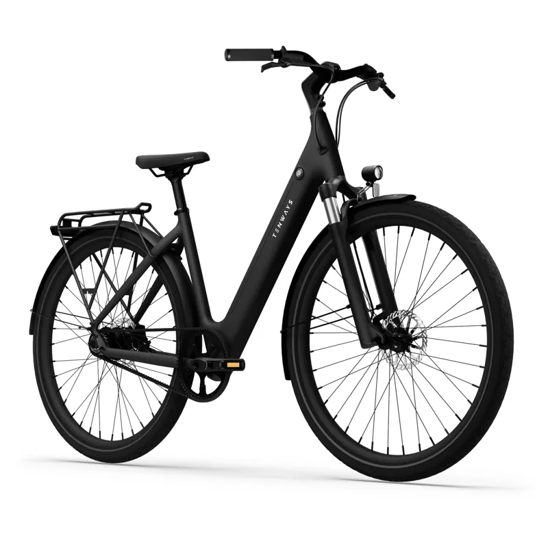 Tenways CGO800S Plus City eBike in Midnight Black-1