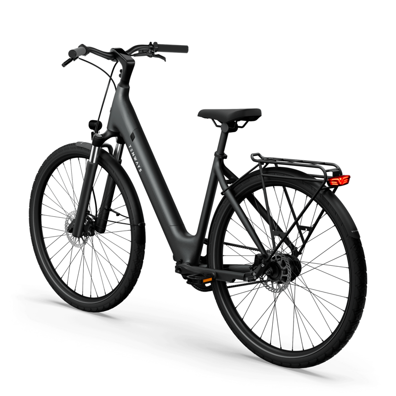 Tenways CGO800S Lightweight City eBike in Midnight Black-2
