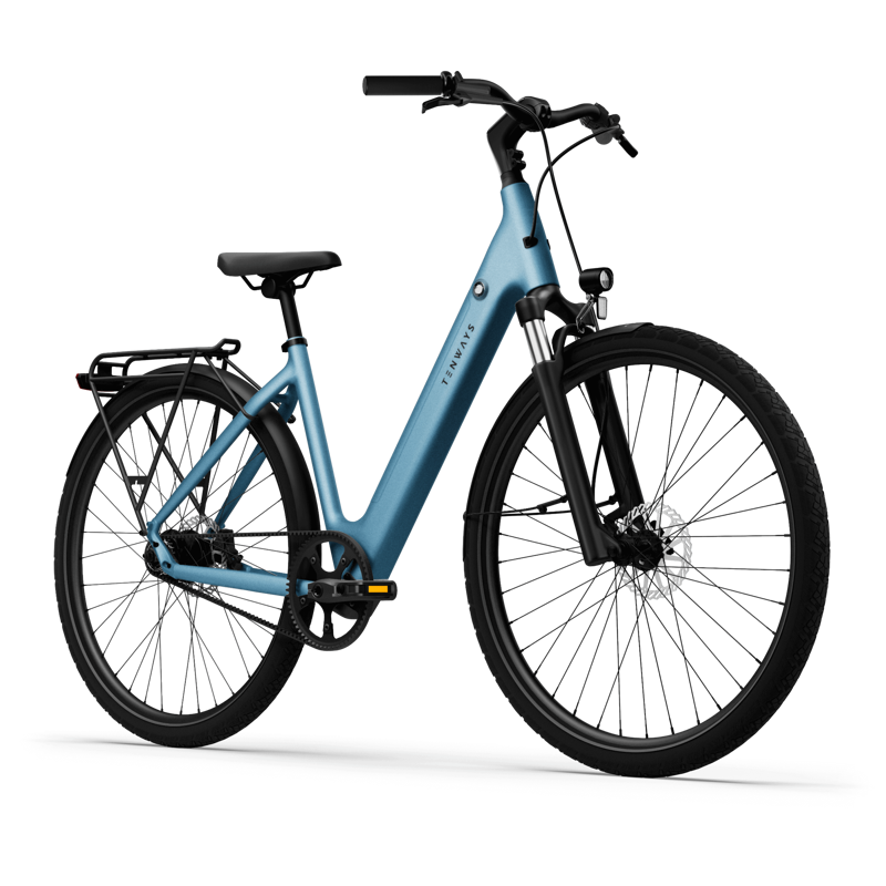 Tenways CGO800S Lightweight City eBike in Sky Blue-1