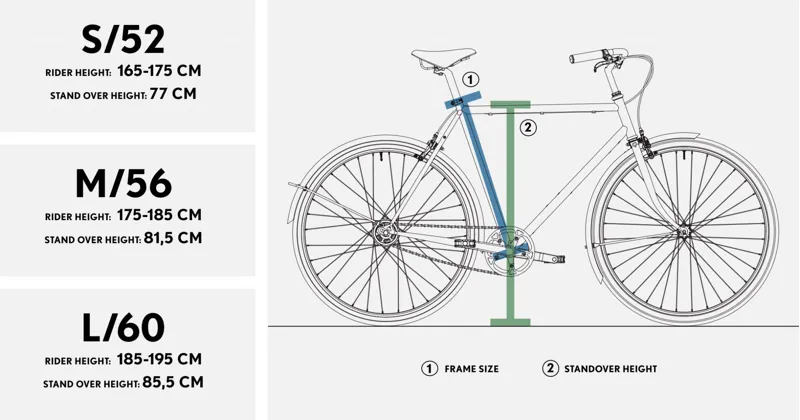 Pelago Bristol 7 Speed Hub Urban City Bike in Traffic Grey-8