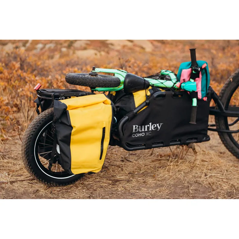 Burley Coho XC Cargo Bike Trailer in Black-7