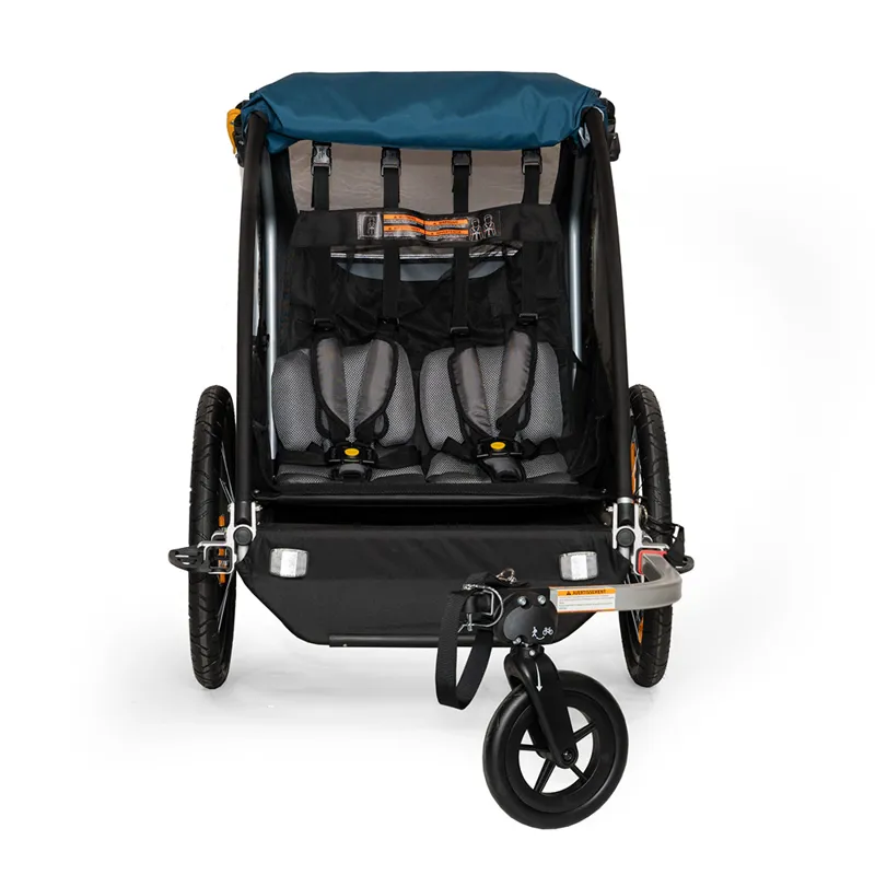 Burley Encore X Bike Trailer in Blue-1