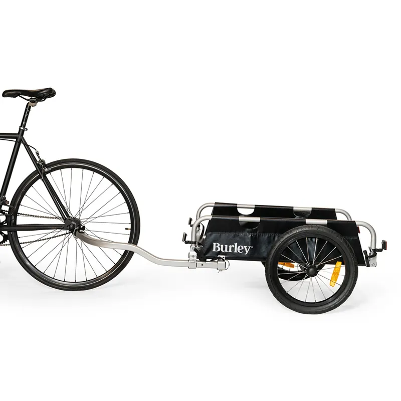 Burley Flatbed Cargo Bike Trailer in Black-2