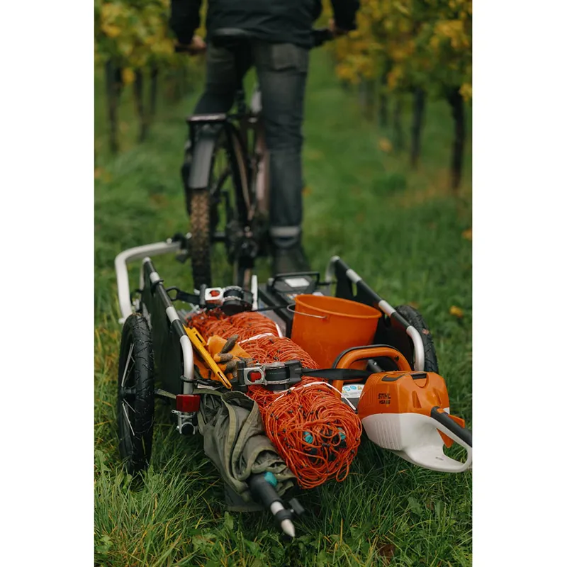 Burley Flatbed Cargo Bike Trailer in Black-5