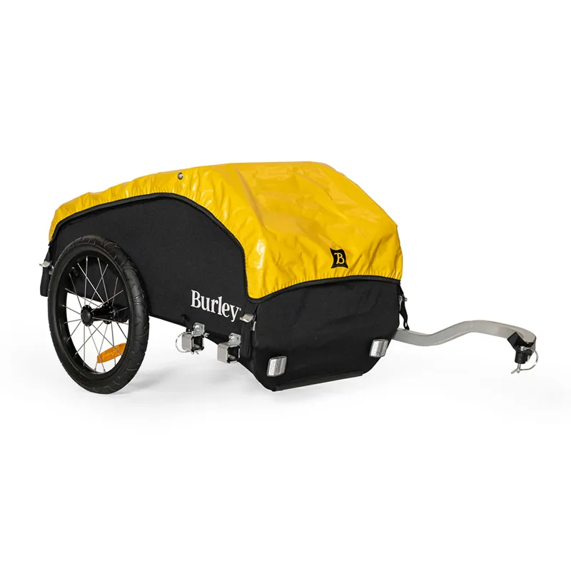 Burley Nomad Cargo Bike Trailer in Black/Yellow