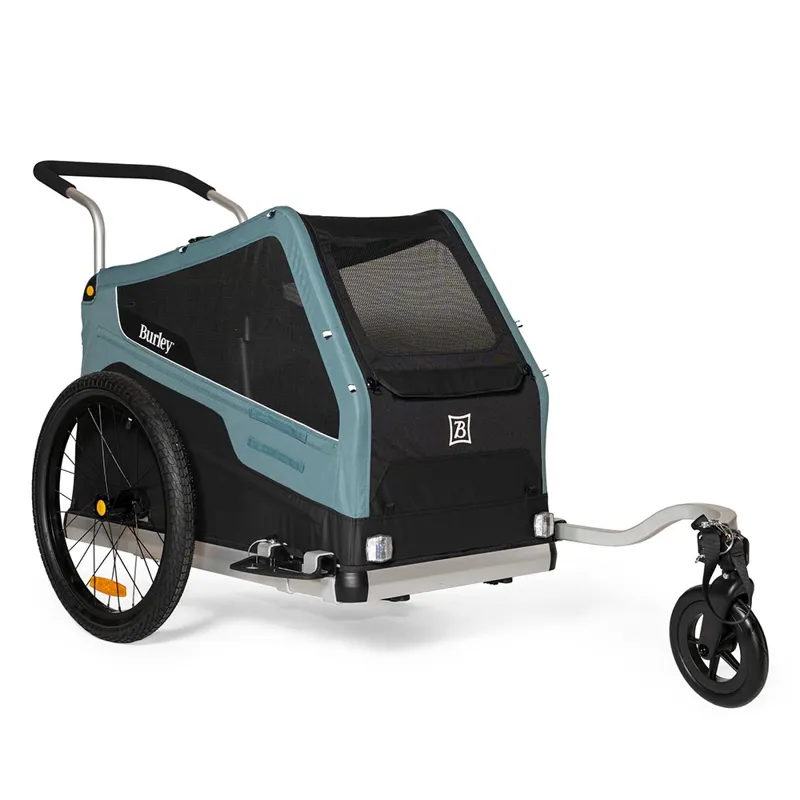 Burley Bark Ranger Pet Trailer in Blue