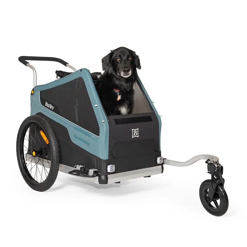 Burley Bark Ranger Pet Trailer in Blue-3
