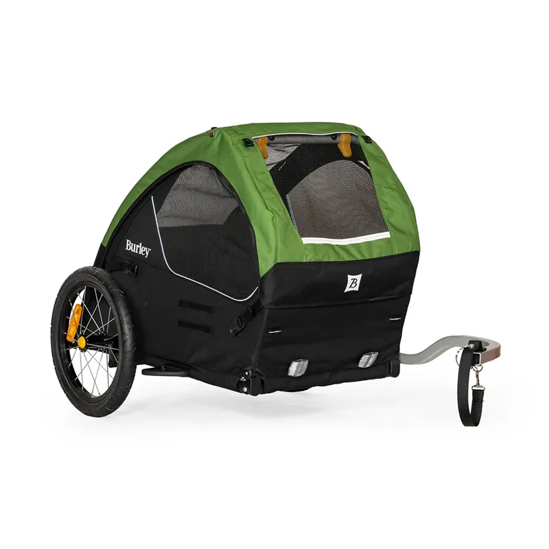 Burley Tail Wagon Pet Trailer in Green