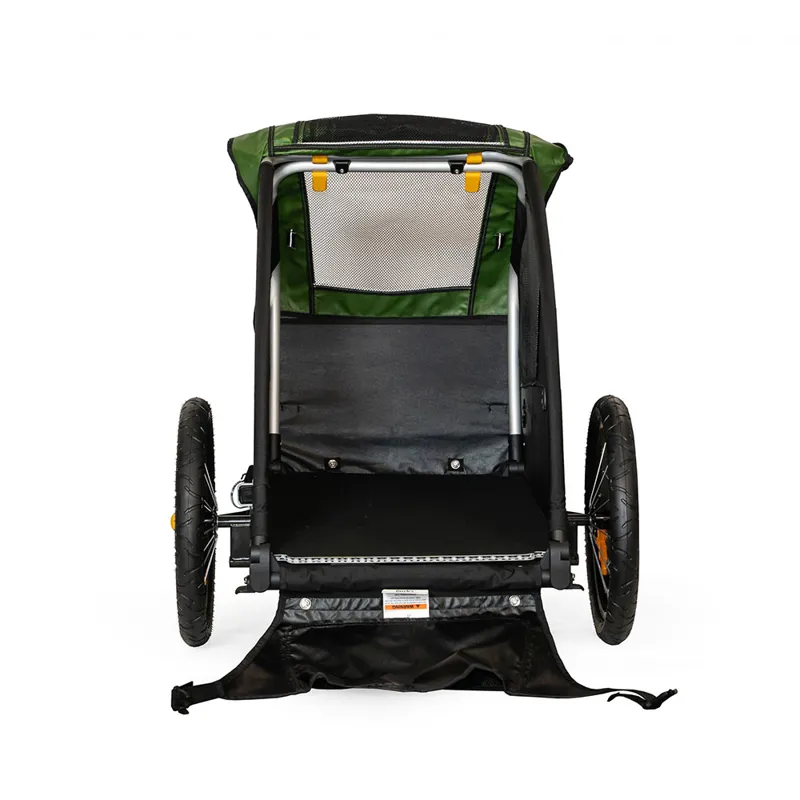 Burley Tail Wagon Pet Trailer in Green-2