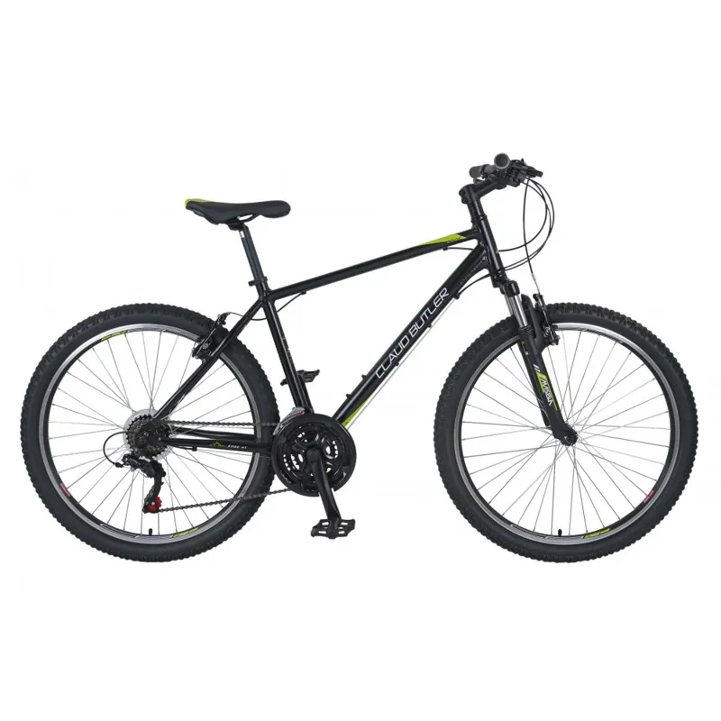 Claud Butler Edge HT Mountain Bike in Black/Green
