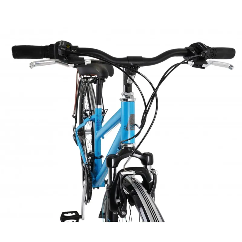 Claud Butler Explorer 1.0 EQ Low Step Hybrid Bike in Blue-2