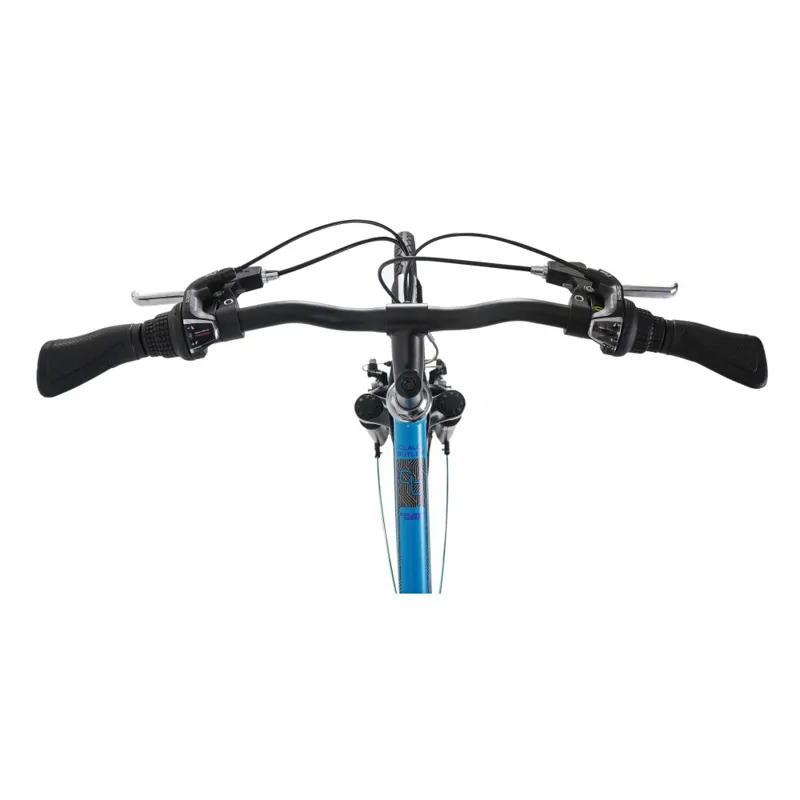 Claud Butler Explorer 1.0 EQ Low Step Hybrid Bike in Blue-6