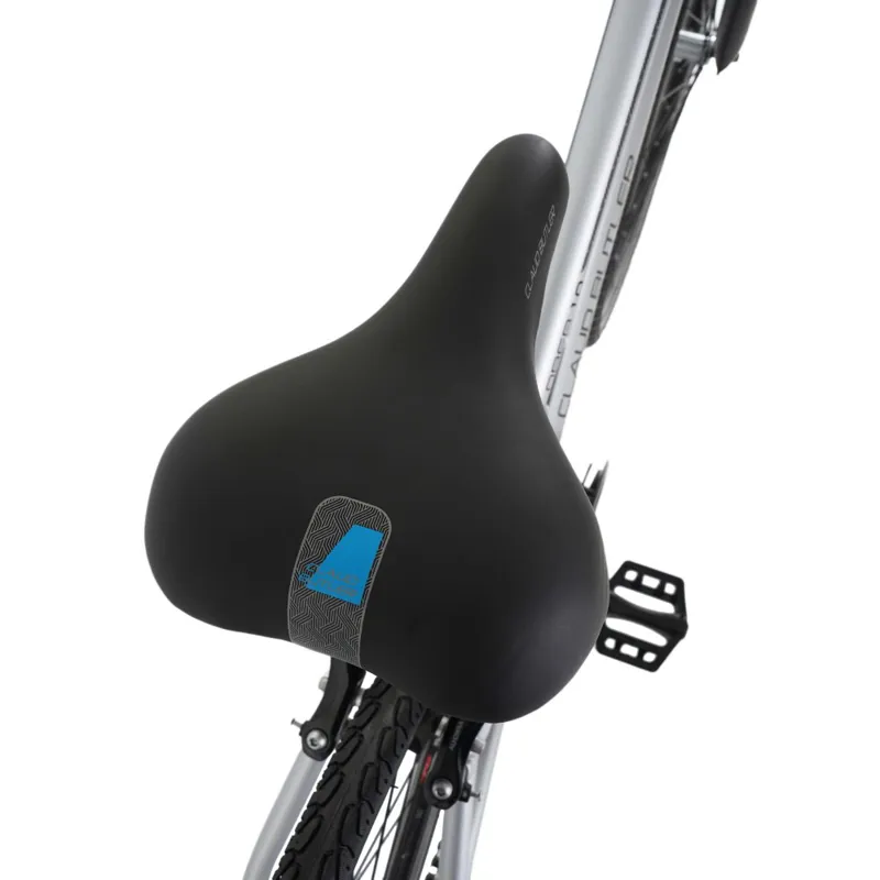 Claud Butler Explorer 1.0 Low Step Hybrid Bike in Silver-6