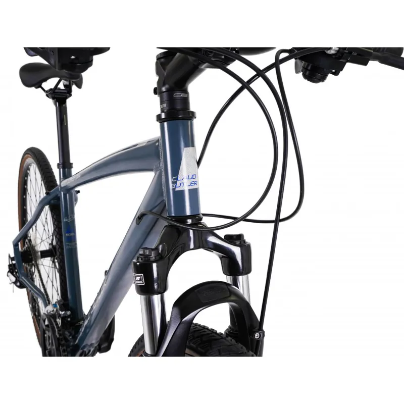 Claud Butler Explorer 3.0 Hybrid Bike in Grey-2