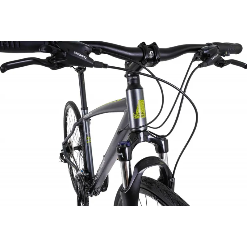 Claud Butler Explorer 4.0 Hybrid Bike in Grey-2