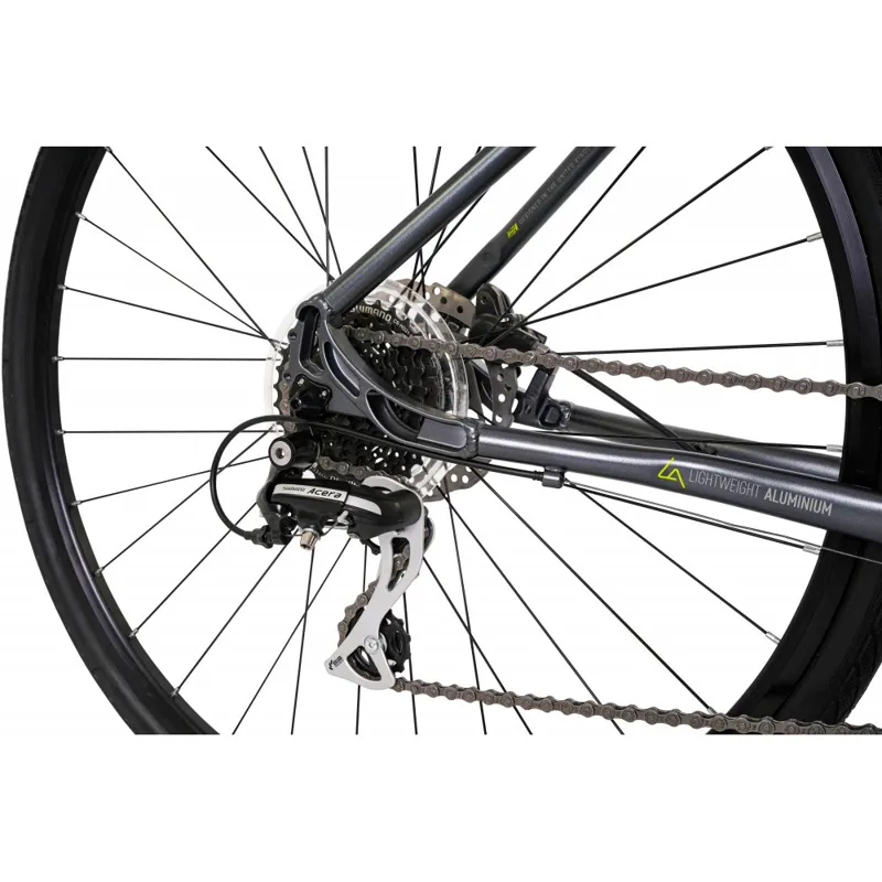 Claud Butler Explorer 4.0 Hybrid Bike in Grey-6