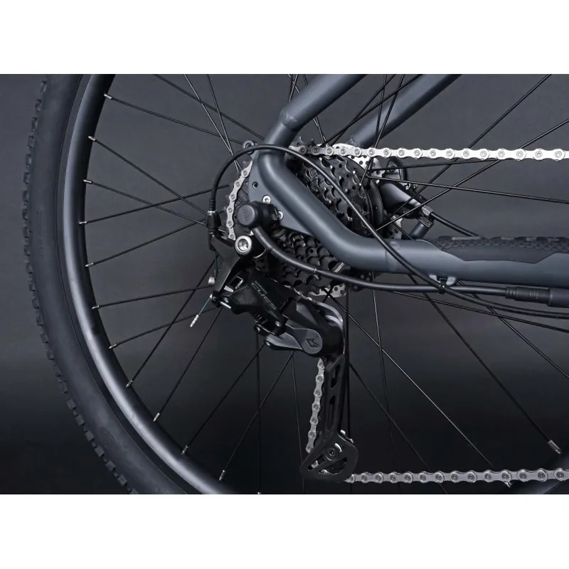 Claud Butler Wrath 1.0 Cues Electric Mountain Bike In Stealth Grey-4