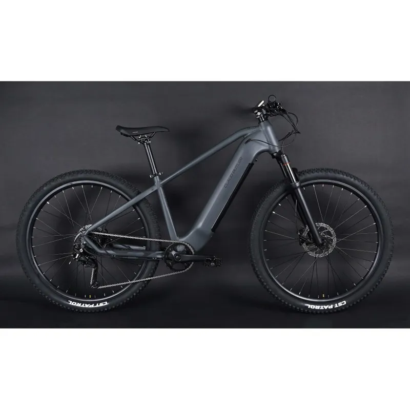 Claud Butler Wrath 1.0 Cues Electric Mountain Bike In Stealth Grey-1