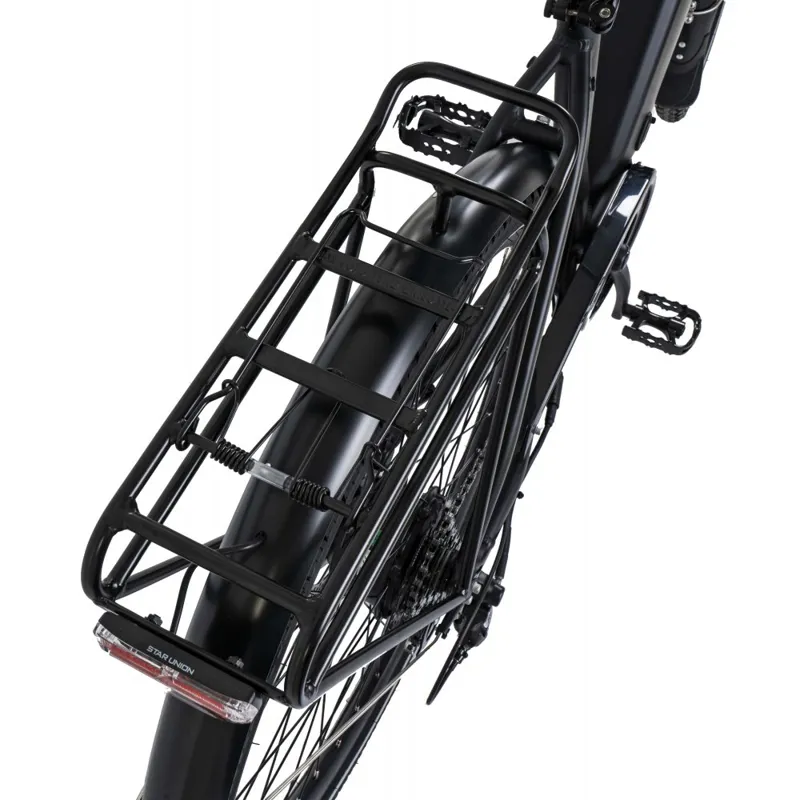 Dawes Spire 1.0 Low Step Electric Hybrid Bike in Black-5